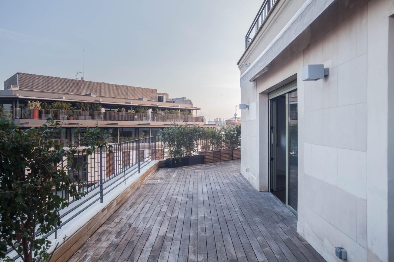 Exclusivo ático con terraza en alquiler en Paseo de Gracia