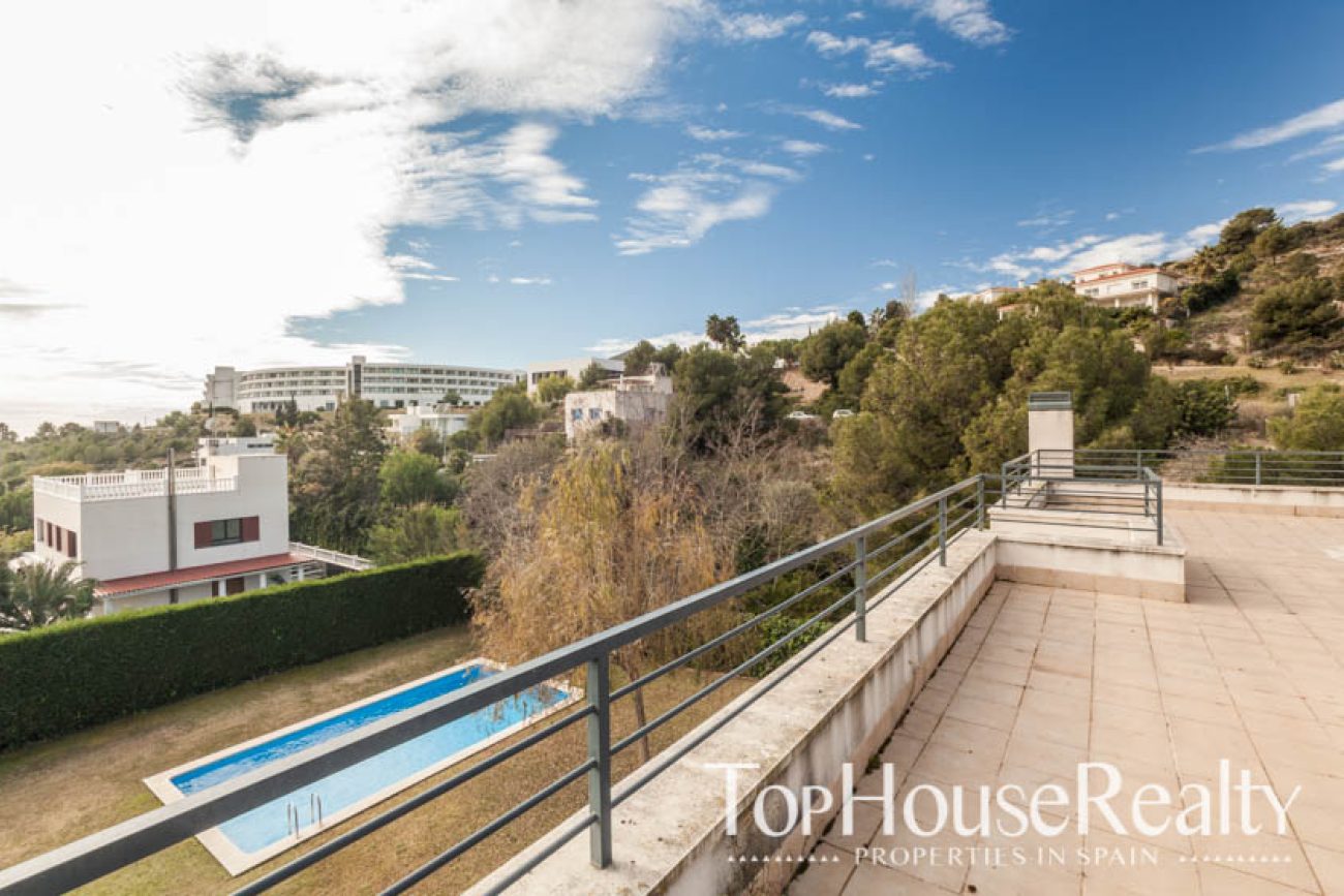 Casa con vistas en zona exclusiva de Sitges