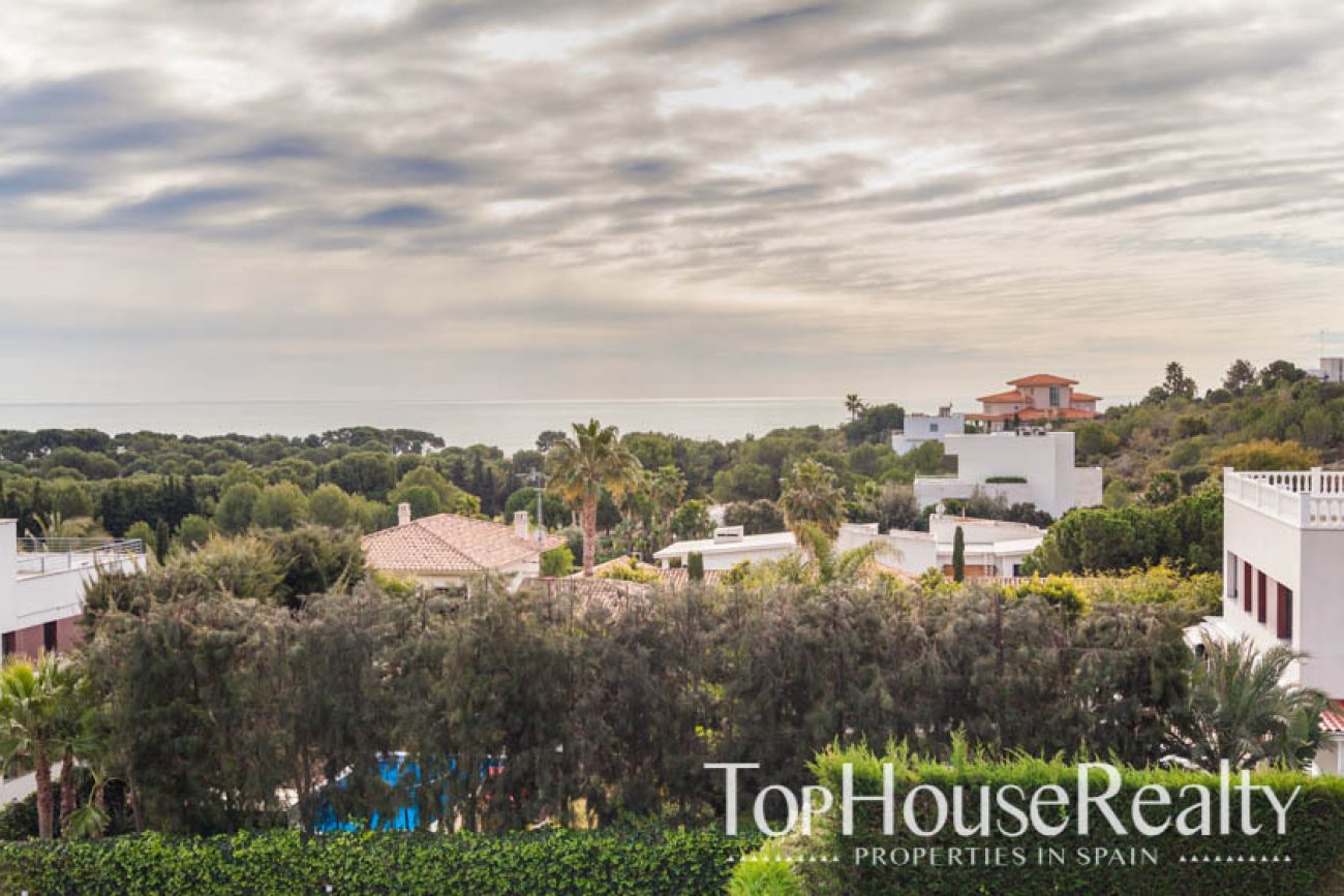 Casa con vistas en zona exclusiva de Sitges
