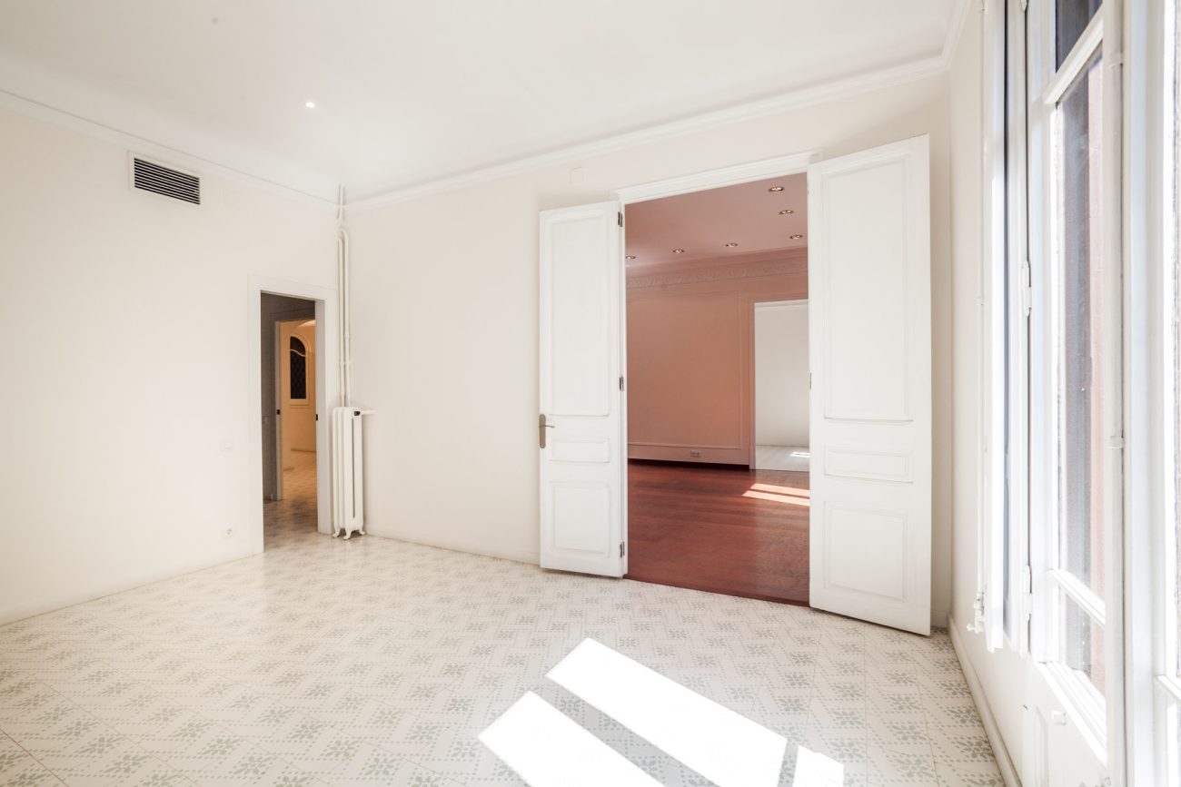 Gran piso a estrenar en Eixample