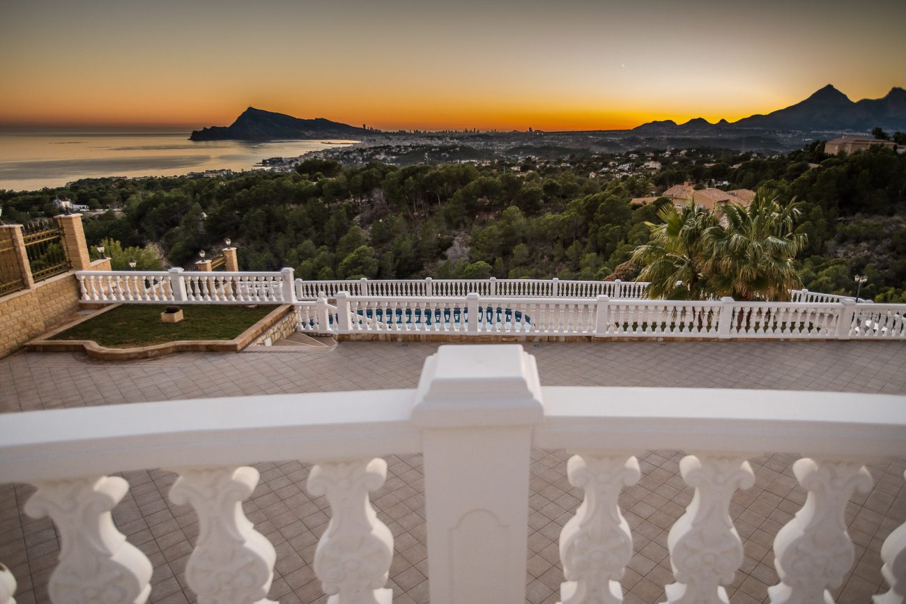 Espectacular villa de lujo con vistas en Altea
