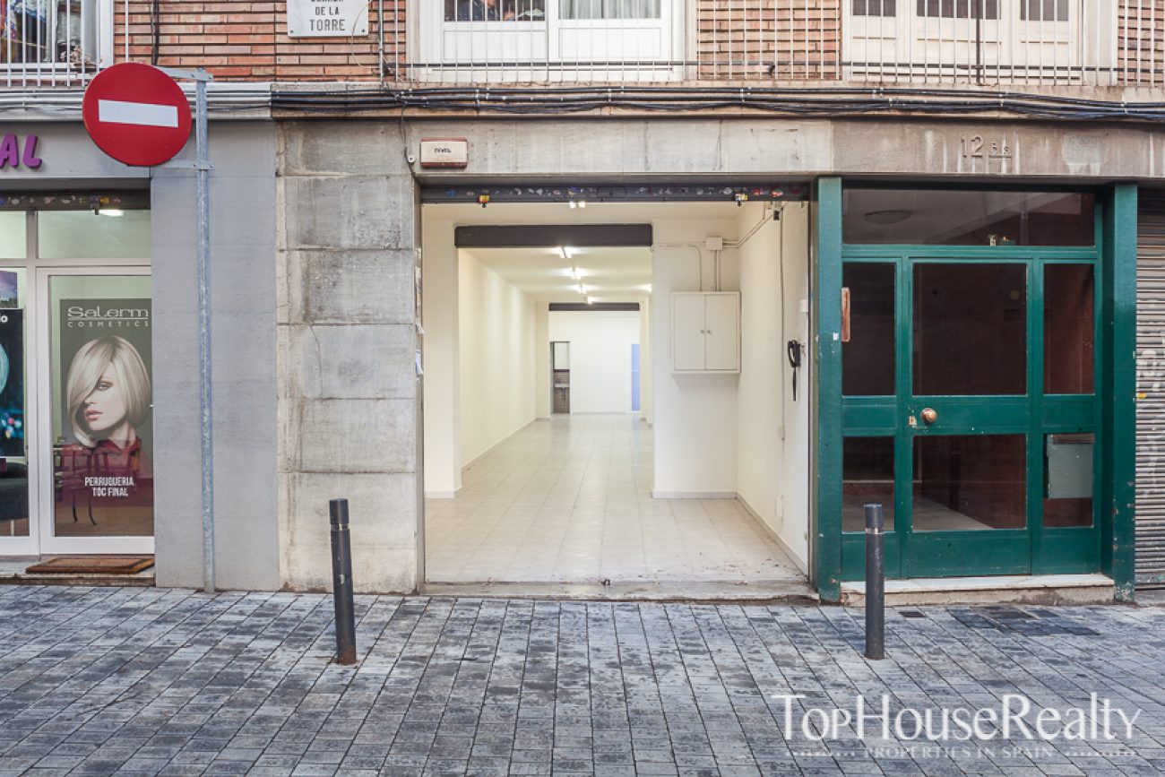 Venta de local en Sant Gervasi.