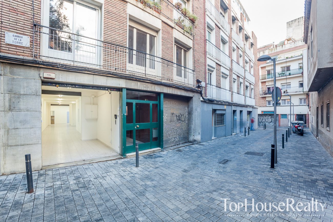 Venta de local en Sant Gervasi.