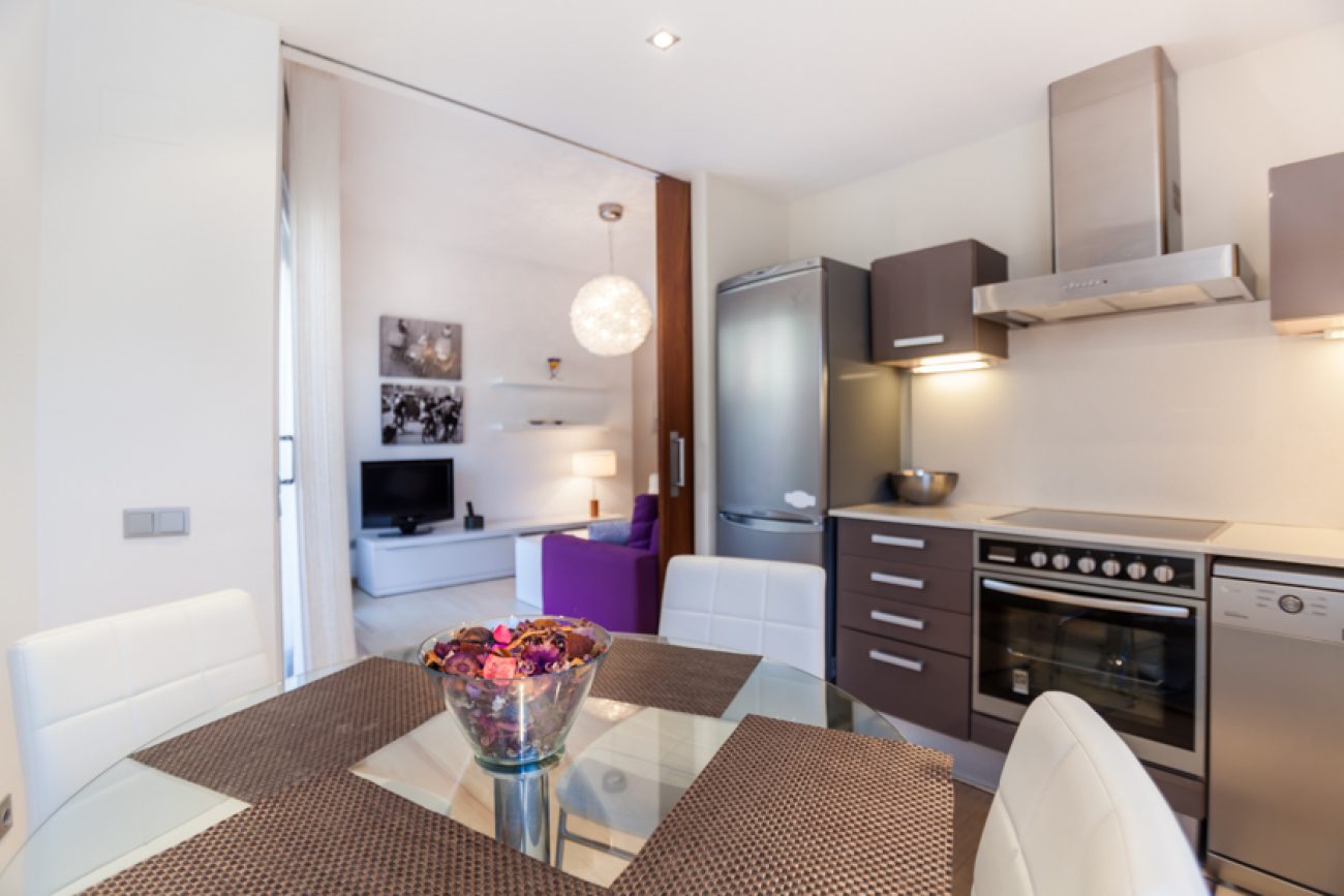 Acogedor apartamento con terraza al lado de la playa
