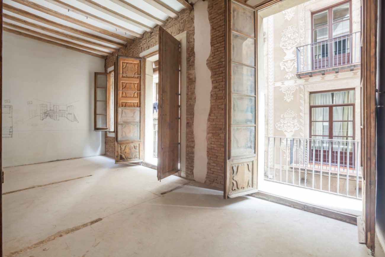 Espectacular piso en el centro histórico de Barcelona
