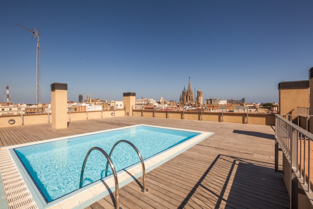 Piso en un edificio de nueva construcción en pleno corazón de Barcelona