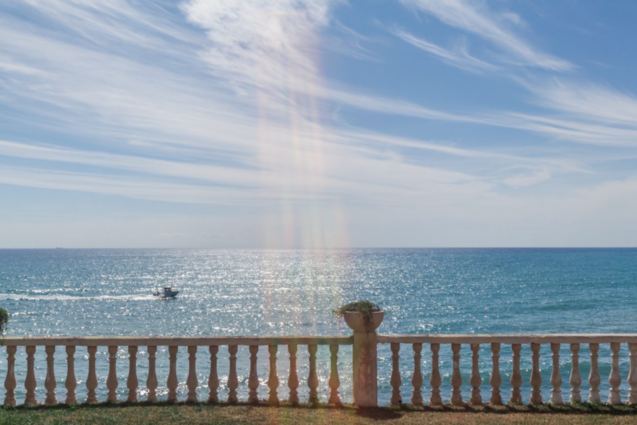Impresionantes vistas en primerísima línea de Mar