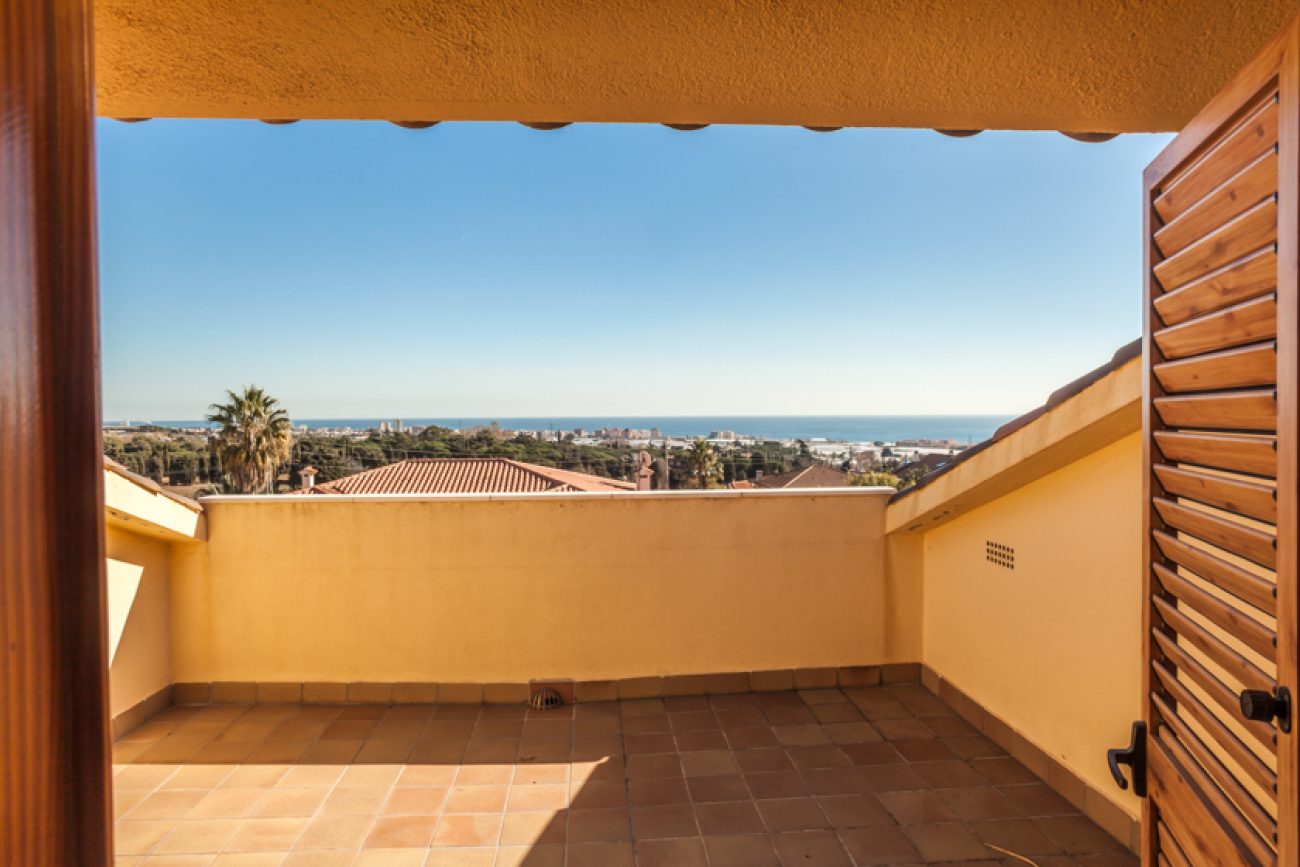 Casa con impresionantes vistas en Premià de Dalt