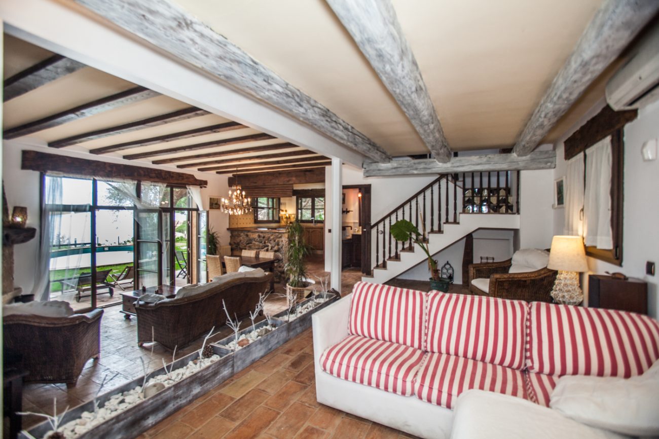 Espectacular casa con impresionantes vistas al mar