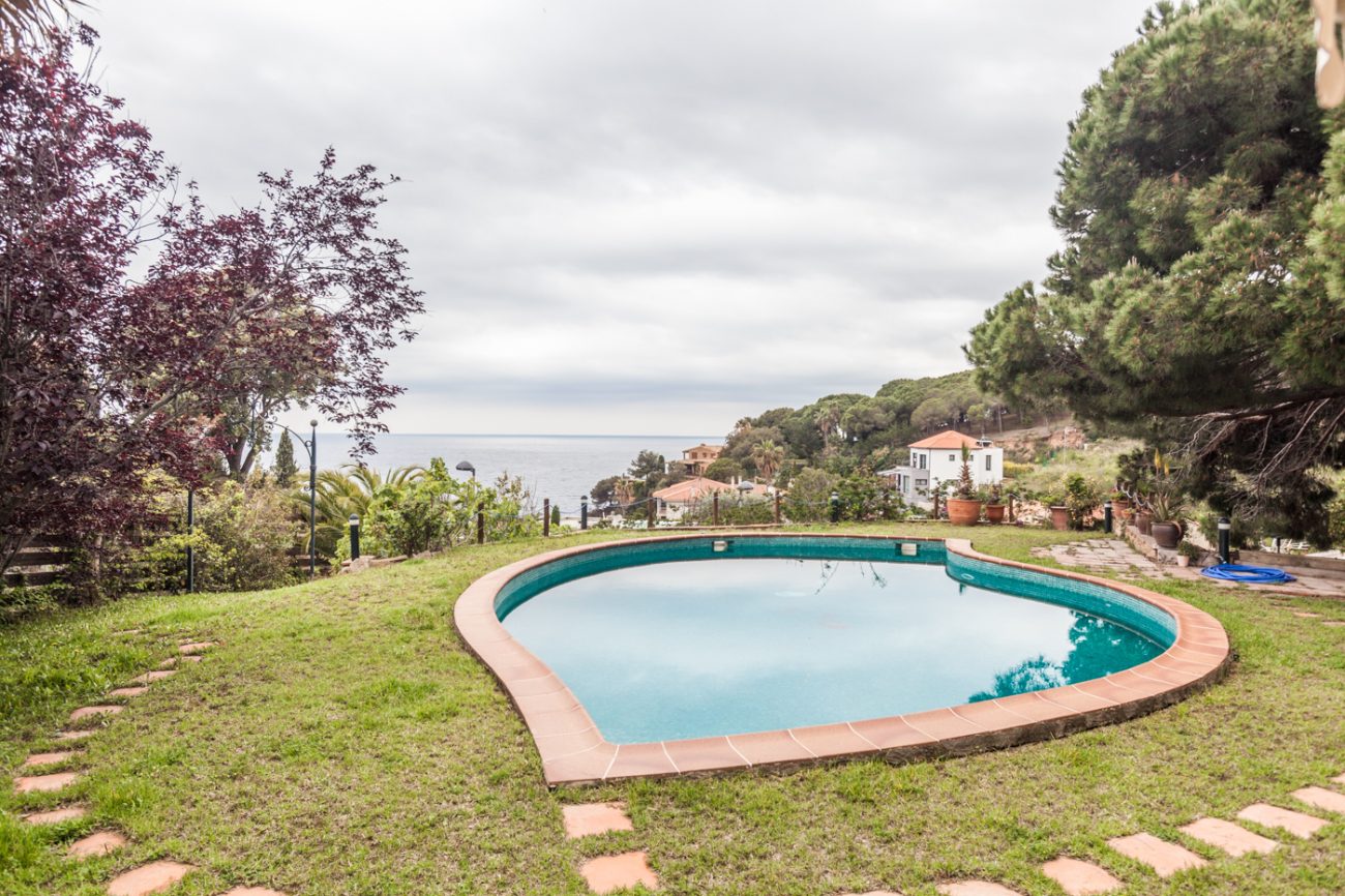 Espectacular casa con impresionantes vistas al mar