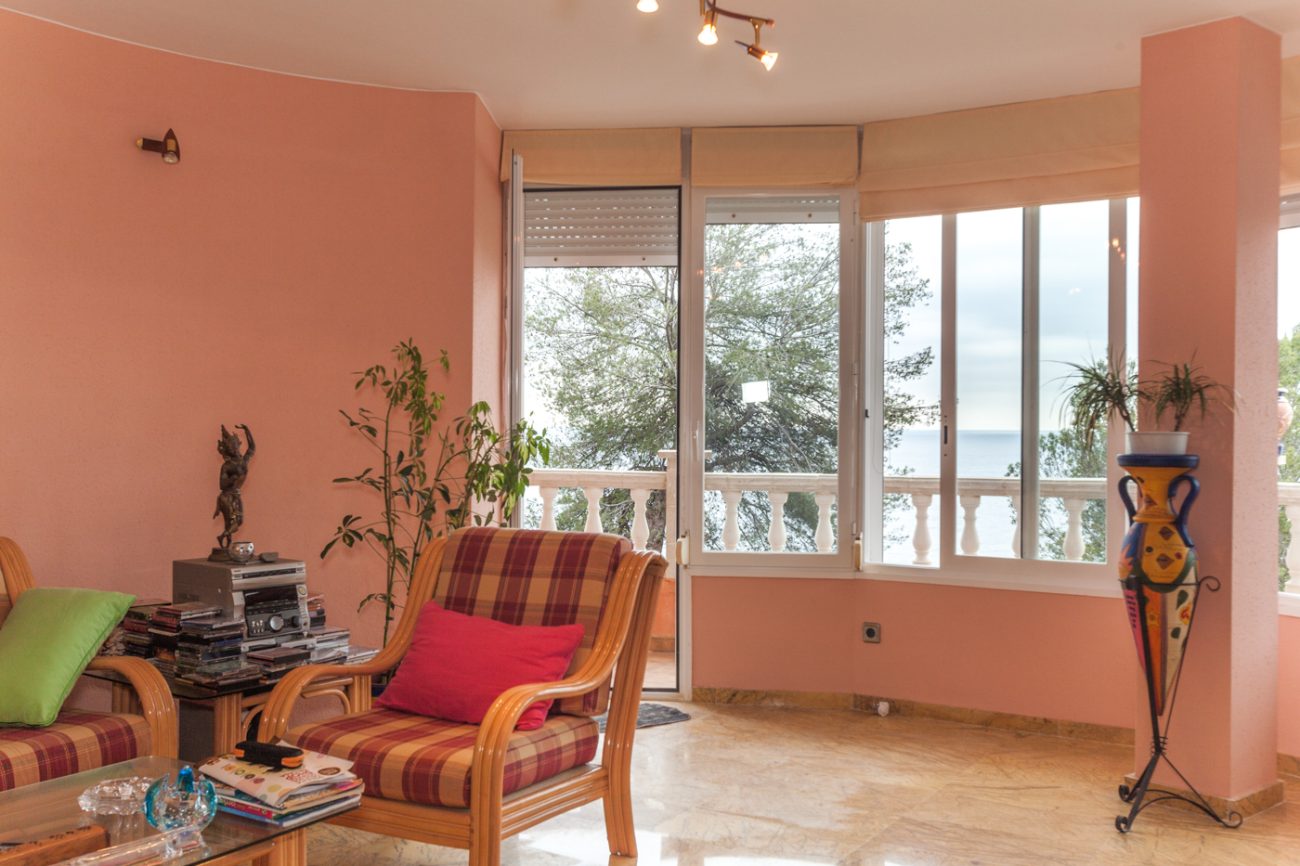 Espectacular casa en primera línea de mar