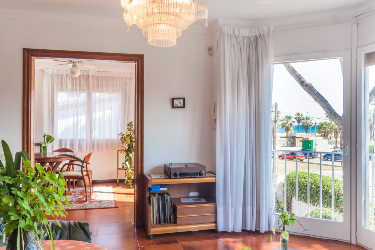 Gran apartamento frente a la playa de Castelldefels