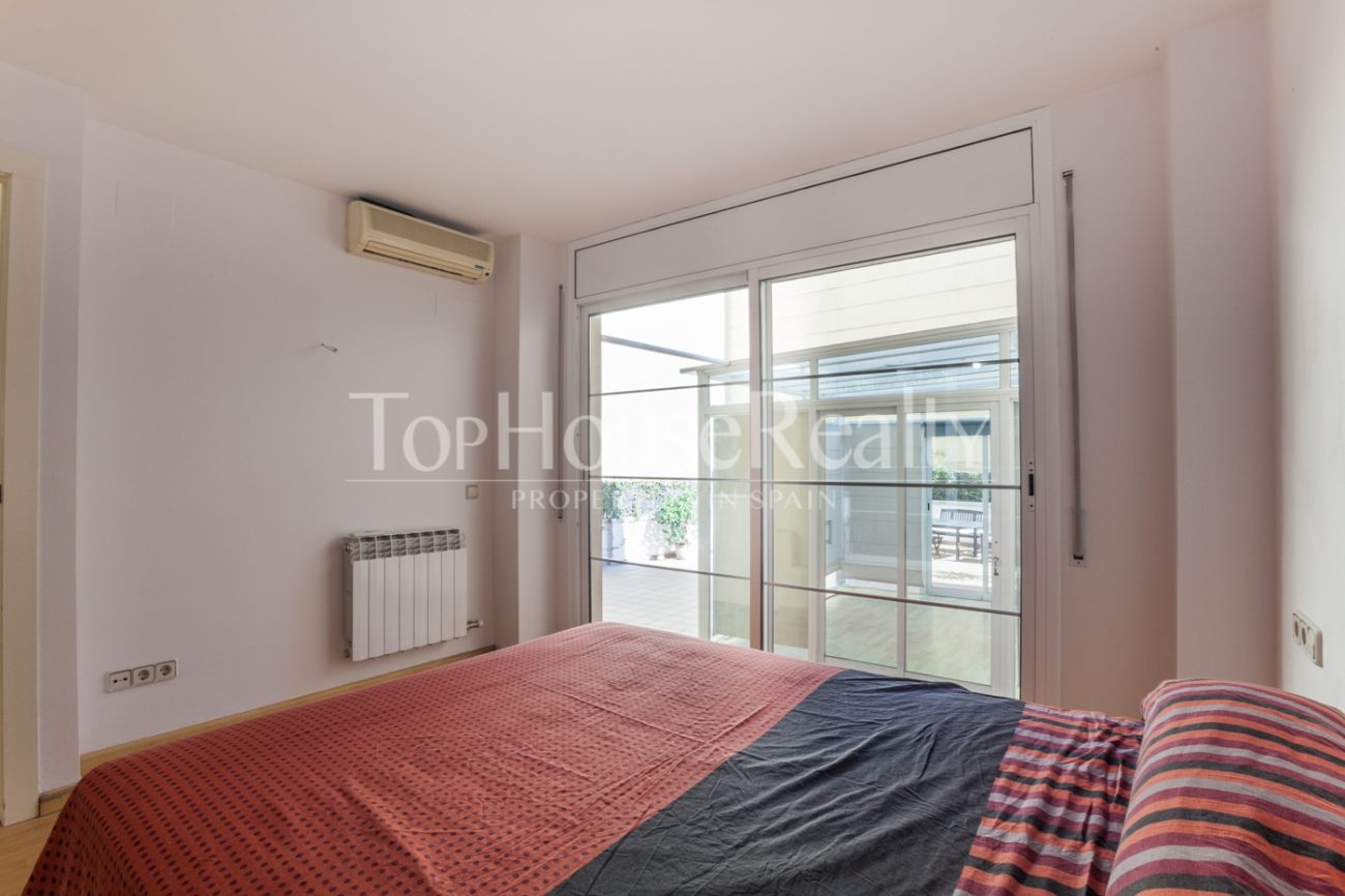Espacioso piso con gran terraza en Barcelona