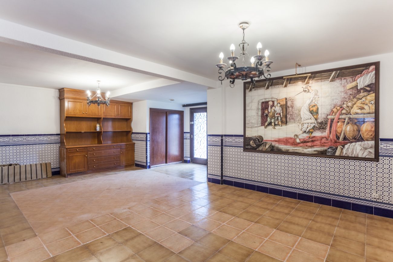 Gran casa de estilo castellano con espectaculares vistas