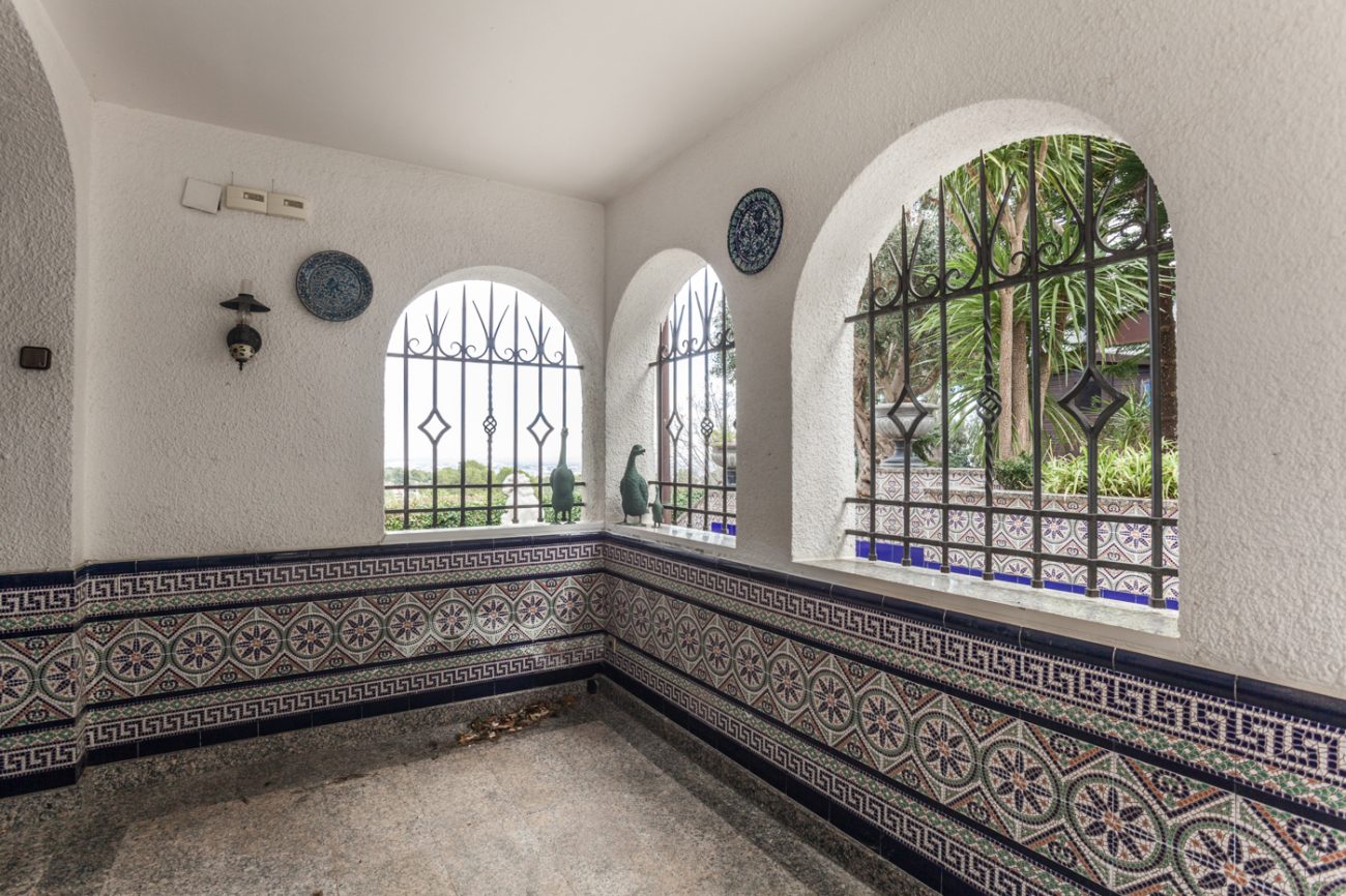 Gran casa de estilo castellano con espectaculares vistas