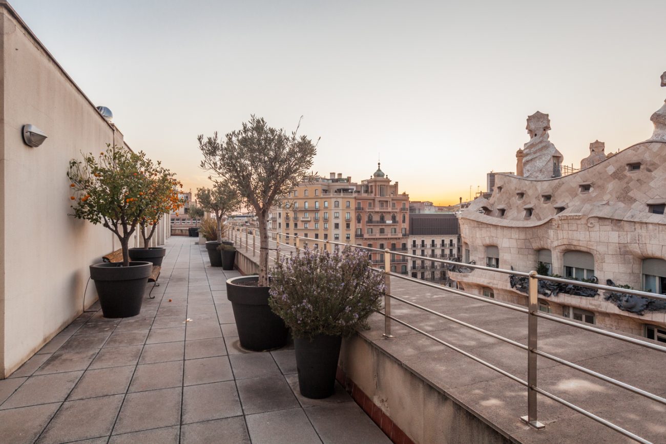 Espectacular piso frente a la Pedrera