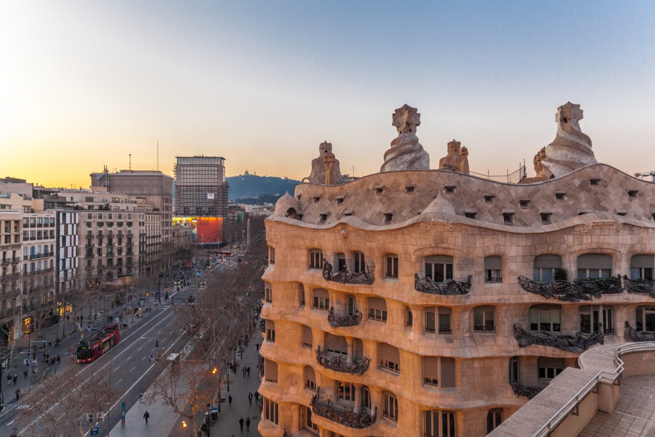 Espectacular piso frente a la Pedrera