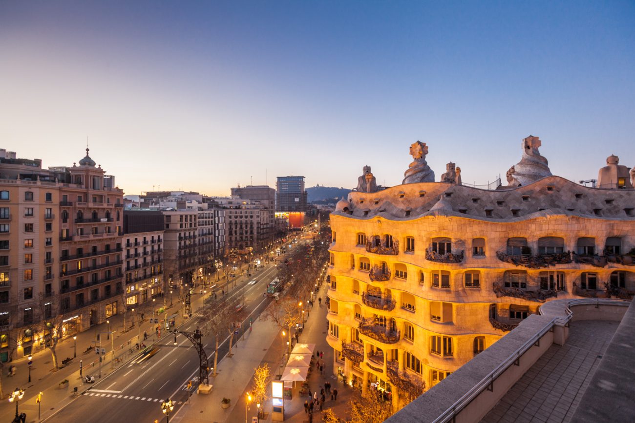 Espectacular piso frente a la Pedrera