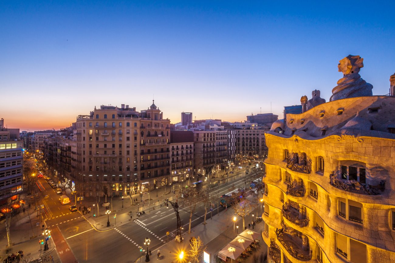 Espectacular piso frente a la Pedrera