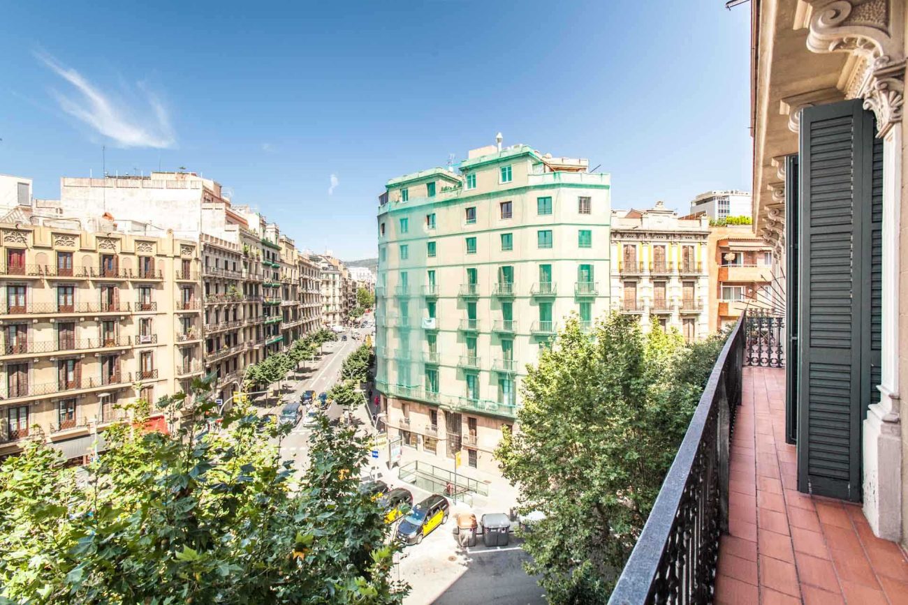 Luminoso apartamento en el centro de Barcelona