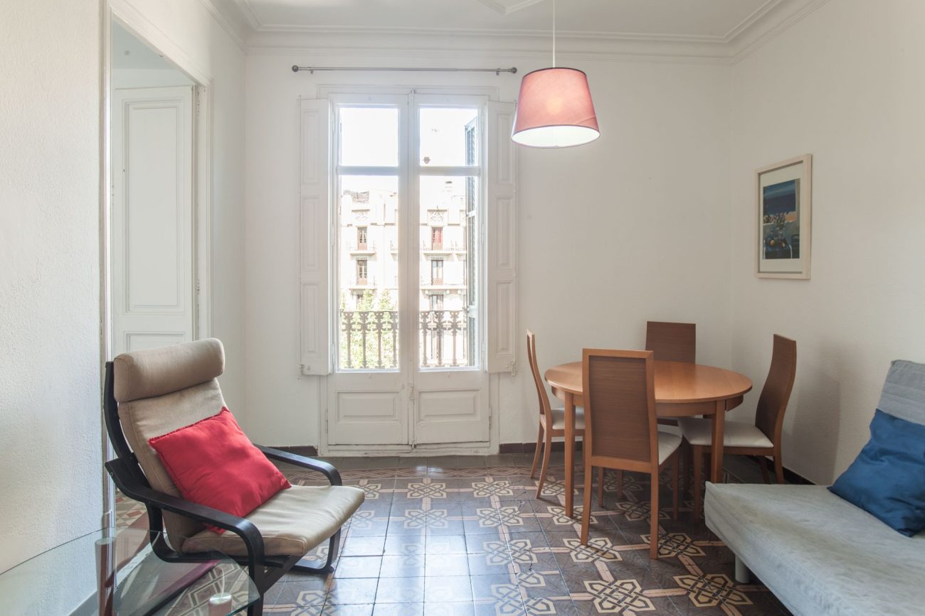 Luminoso apartamento en el centro de Barcelona