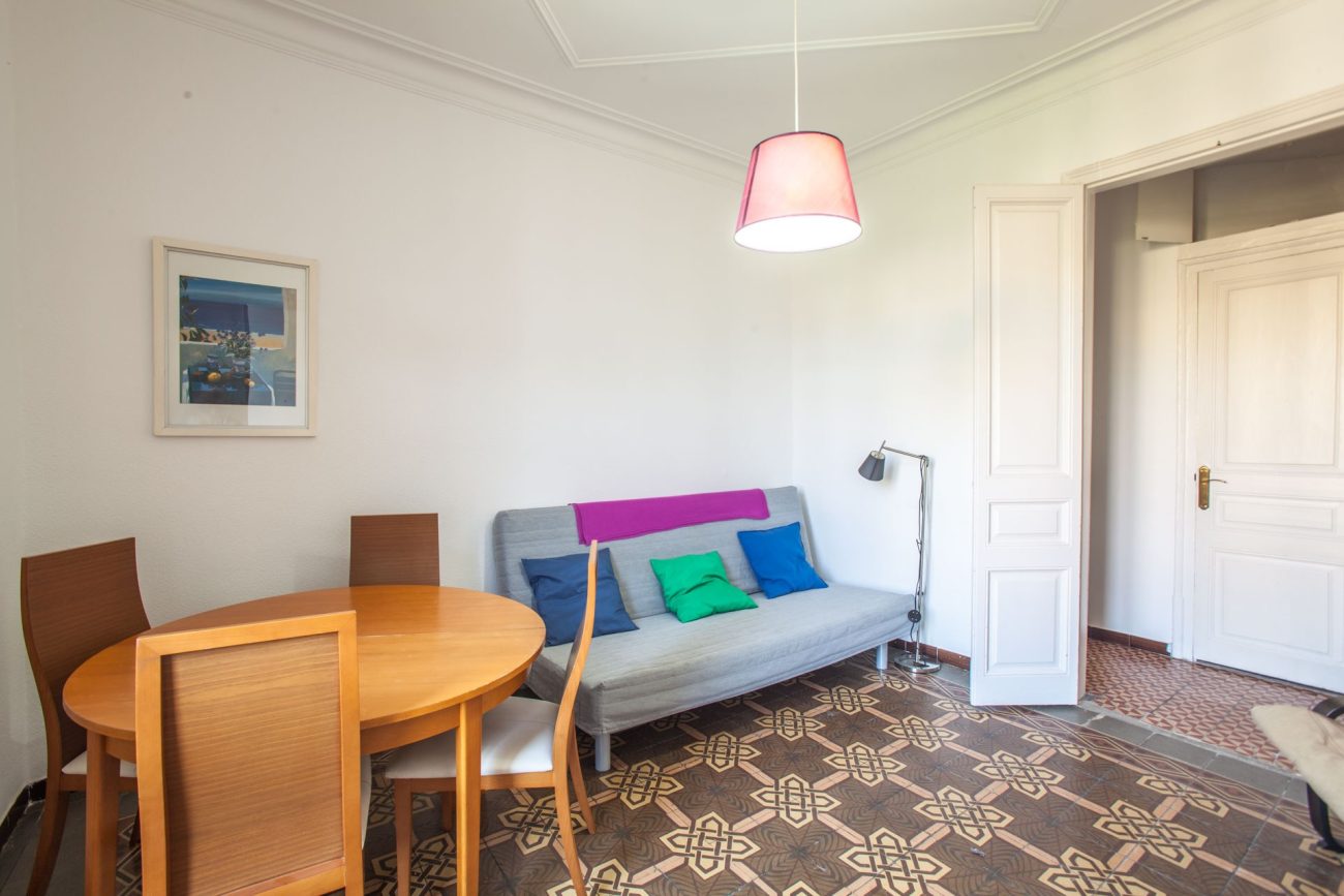 Luminoso apartamento en el centro de Barcelona
