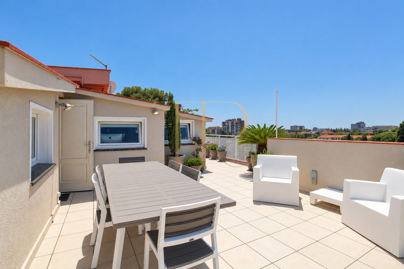 Ático dúplex con terrazas en Pedralbes — vendido