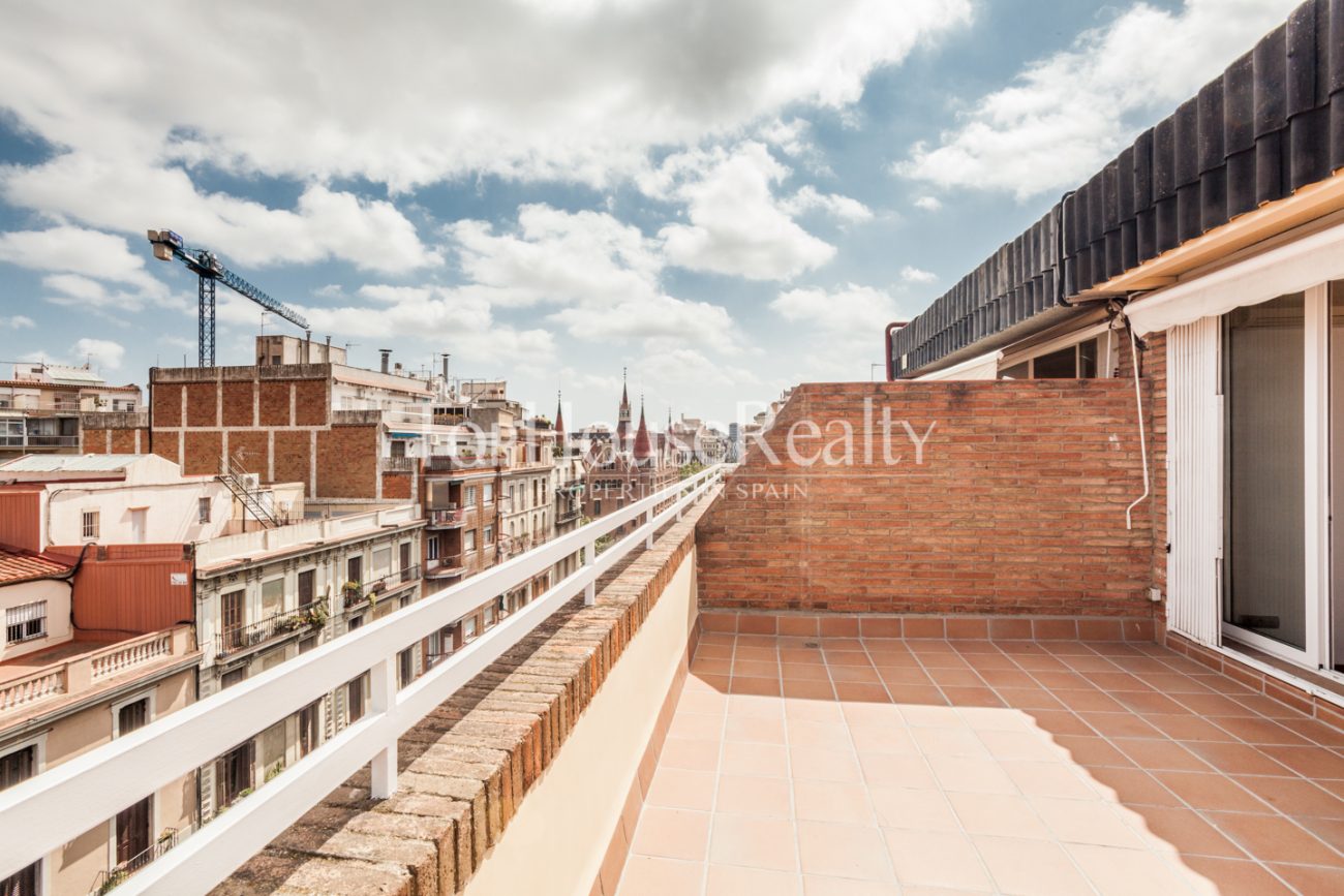 Espectacular ático y único en el Eixample Dret