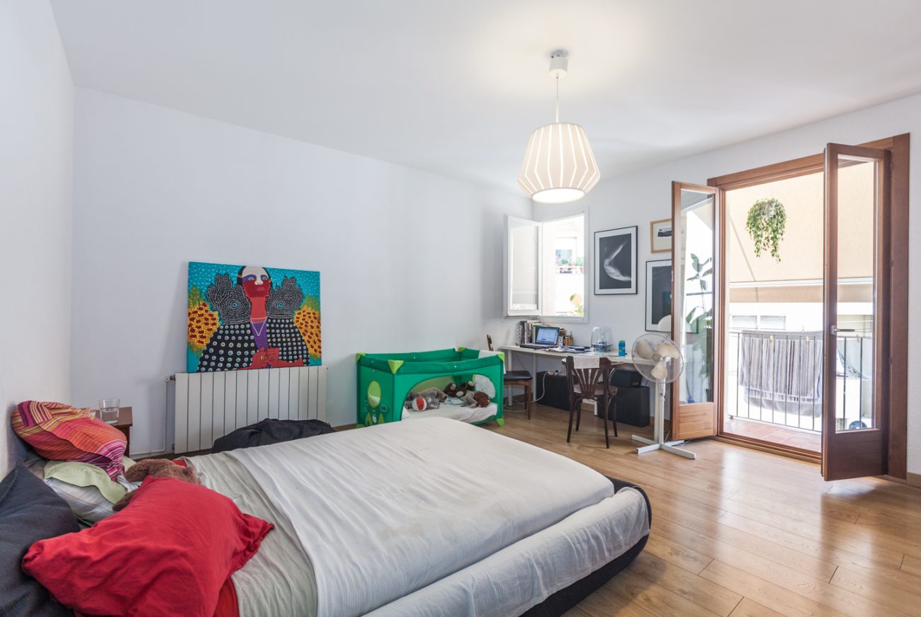 Acogedor y alto piso en Sant Antoni