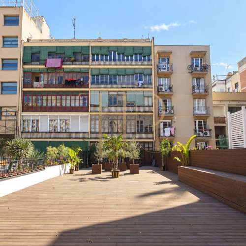 Principal con gran terraza en el Quadrat d’Or — vendido