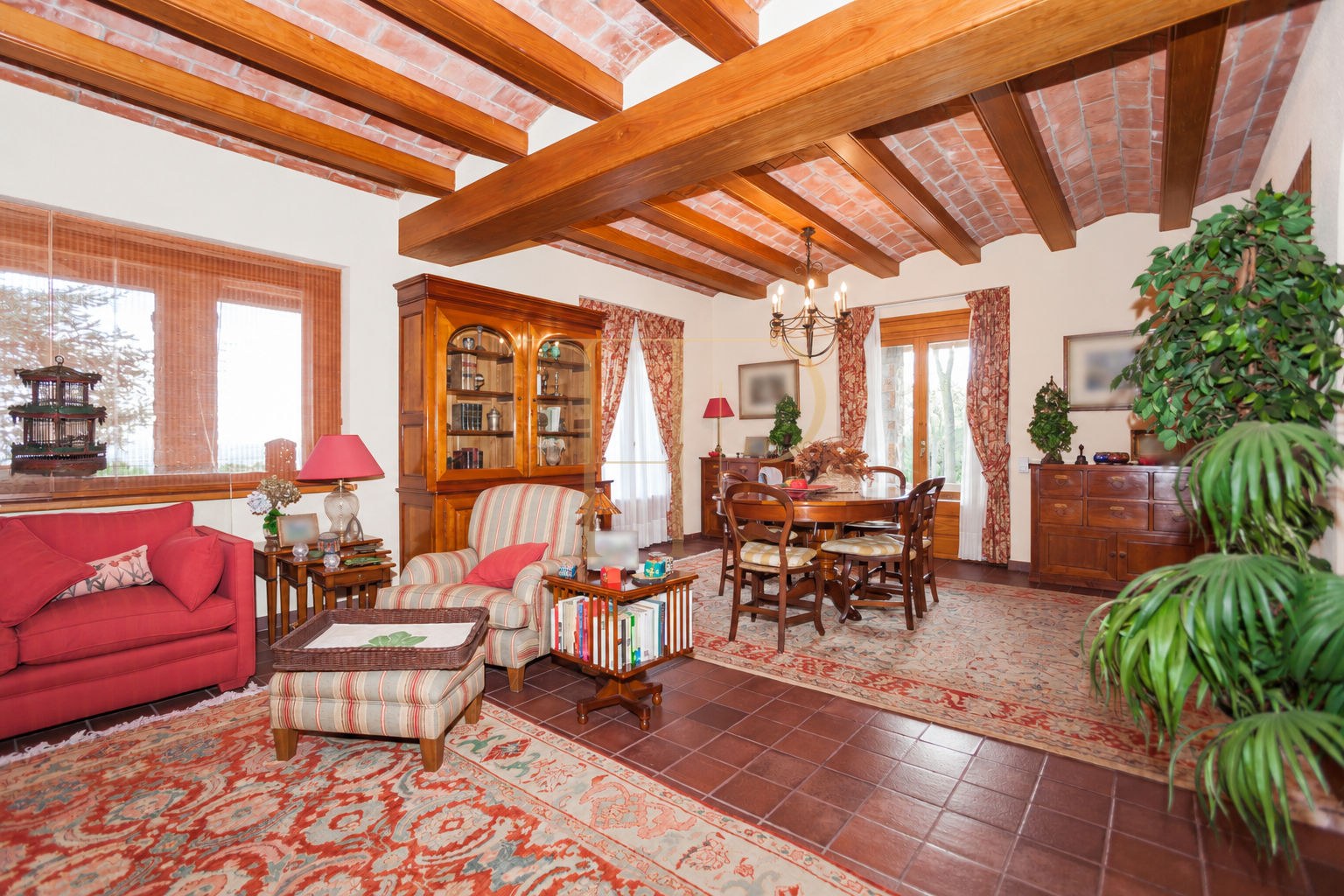 Vendida: finca con piscina y vistas en Campins