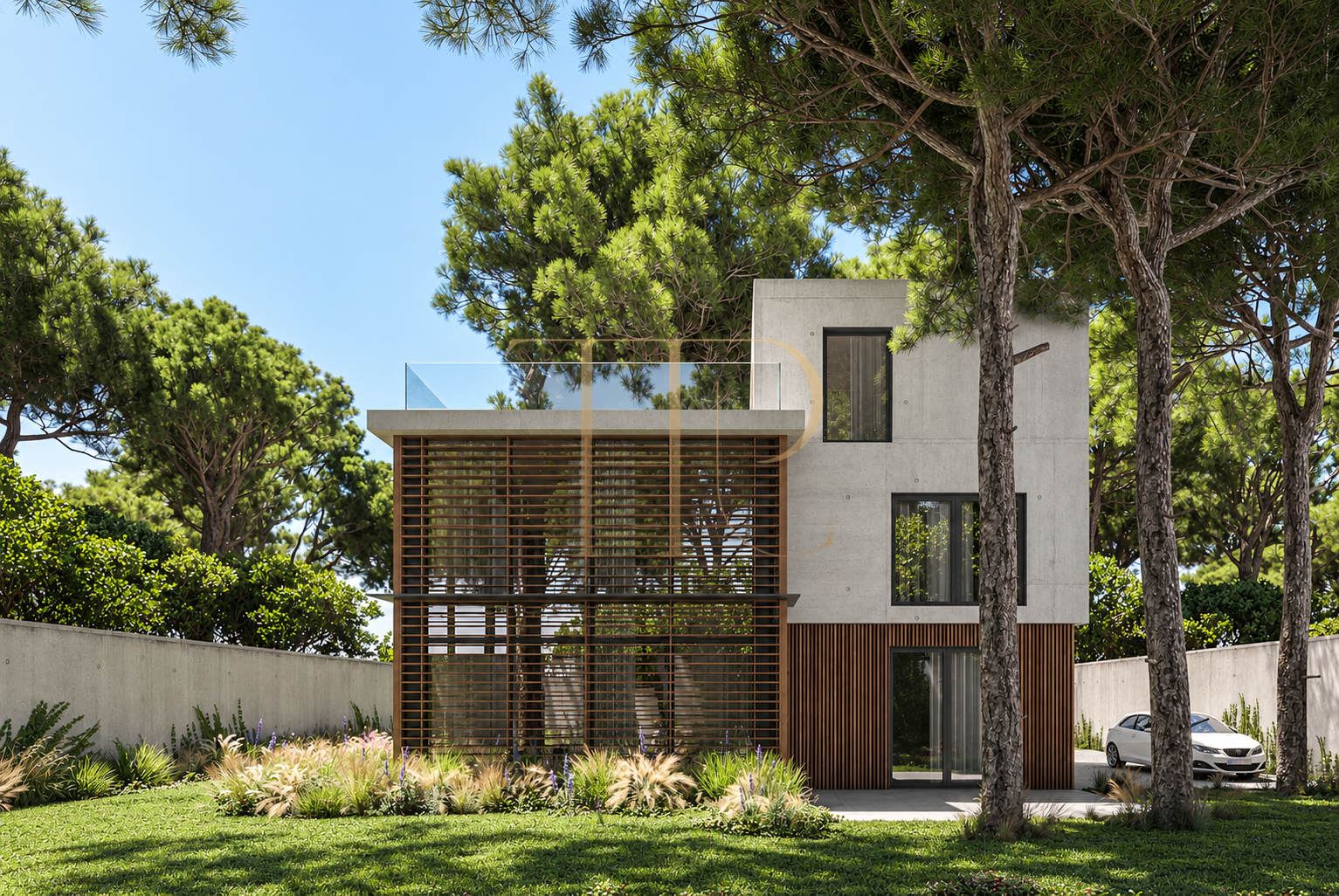 Proyecto de villa en La Pineda, Castelldefels · Vendido