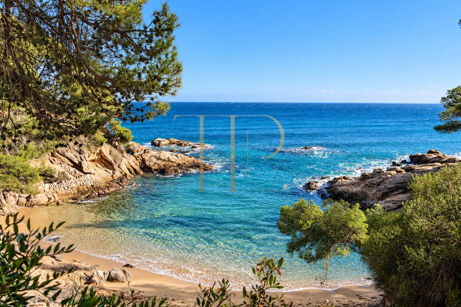 Parcela frente al mar con villa en construcción en Platja d’Aro