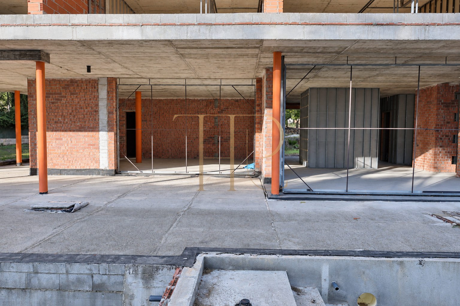 Parcela frente al mar con villa en construcción en Platja d’Aro