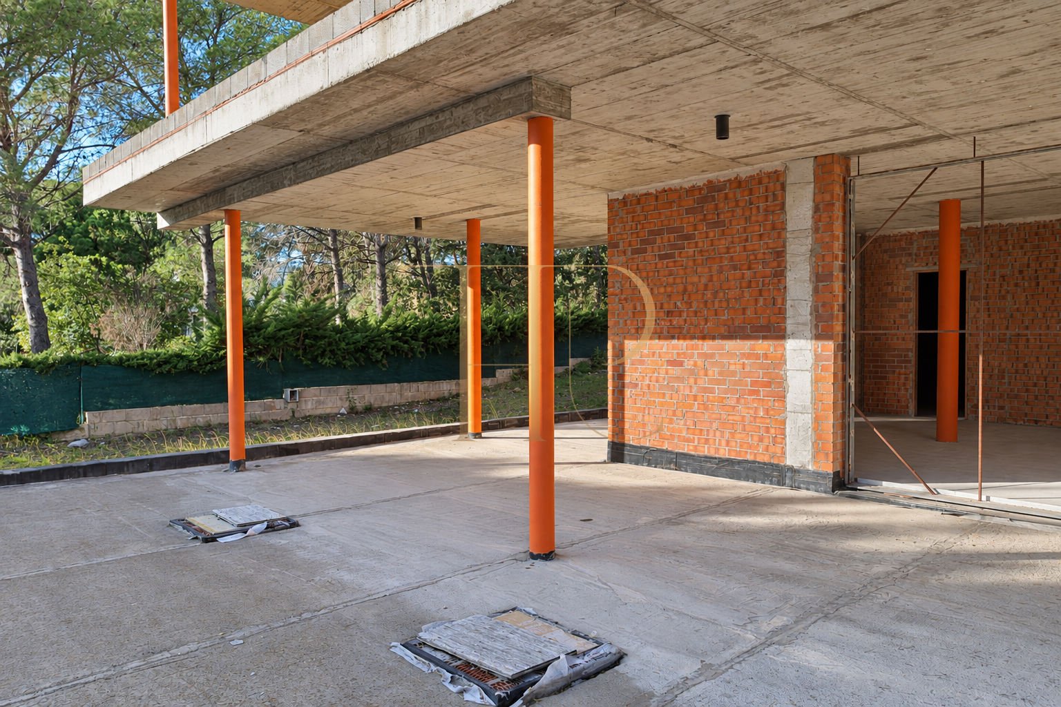 Parcela frente al mar con villa en construcción en Platja d’Aro