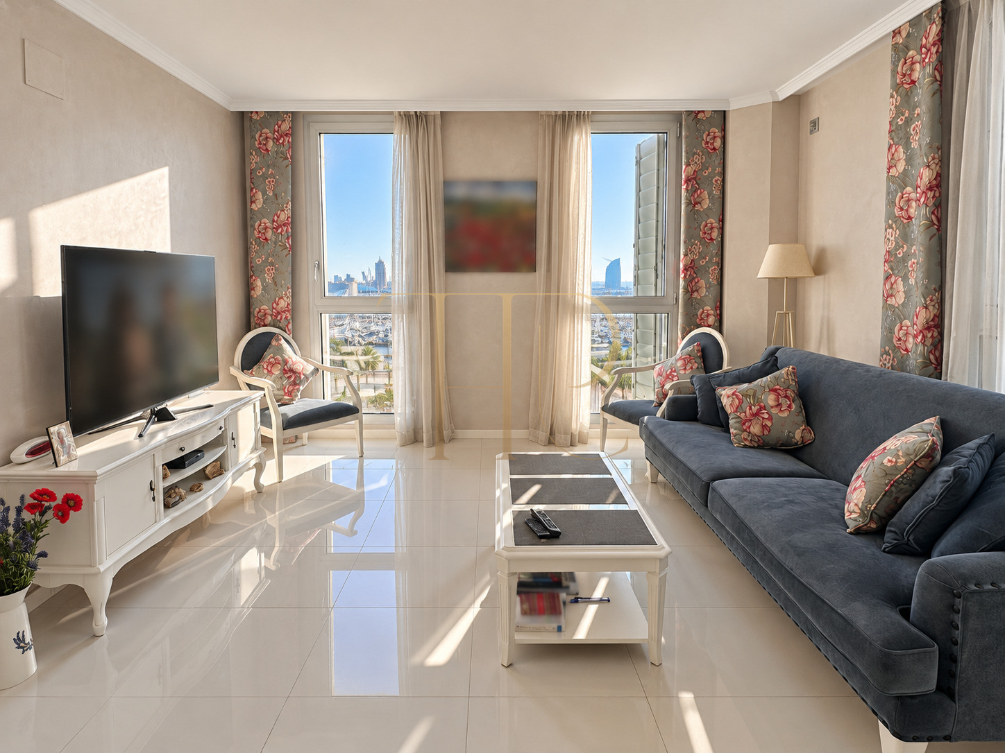 Piso en venta en Barcelona con vistas a Barceloneta y al puerto