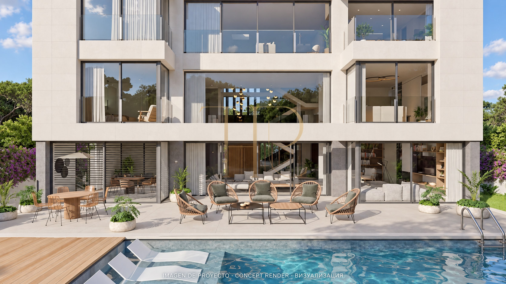 Casa en venta con piscina y jardín en Gavà Mar