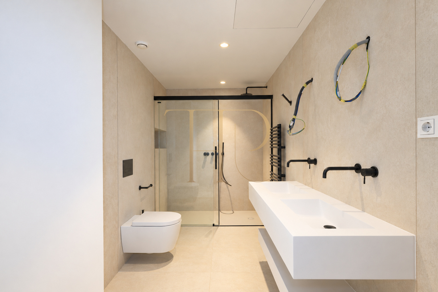 Casa contemporánea con piscinas en La Bonanova, Barcelona