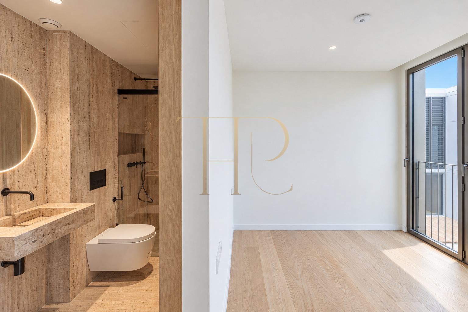 Casa contemporánea con piscinas en La Bonanova, Barcelona